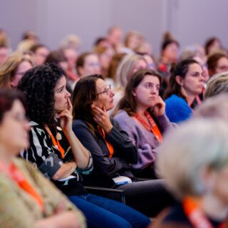 Volle zaal ReeHorst, Ede Het Jaarcongres Palliatieve Zorg