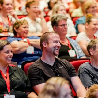 Volle zaal tijdens de Nursing Experience