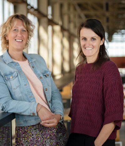 Portret Yvonne van de Sande & Iris Rens